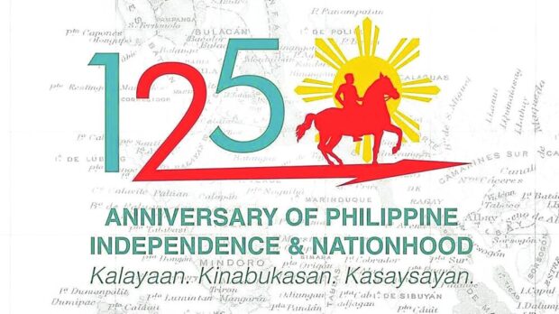 Title card of the 125th Independence Day celebration. STORY: The National Historical Commission of the Philippines (NHCP) will lead the government’s celebration of the 125th Philippine Independence Day on Monday with various activities throughout the country.