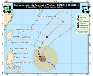 LIVE UPDATES: Typhoon Chedeng | Inquirer News