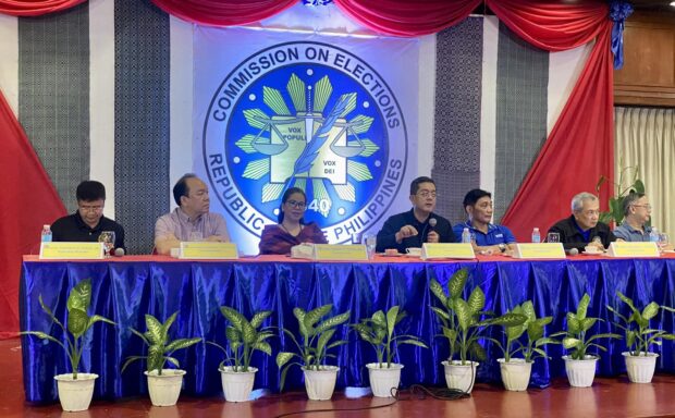 The Commission on Elections (Comelec) is eyeing the full automation of the Barangay and Sangguniang Kabataan elections in 2026. The members of the Commission en banc are in Ilocos Norte province for a three-day en banc session and consultative meeting with Comelec field personnel. (Photo by John Michael Mugas)