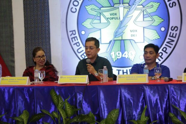 Commission on Elections (Comelec) chairperson George Garcia on Thursday warned local officials against using government funds to campaign or endorse their favored candidates running in the 2023 barangay and Sangguniang Kabataan elections.