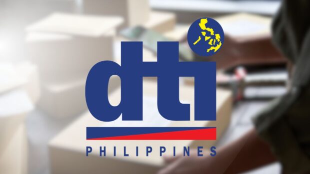 Department of Trade and Industry logo stock photo. STORY: DTI urged to craft guidelines vs online-selling scams