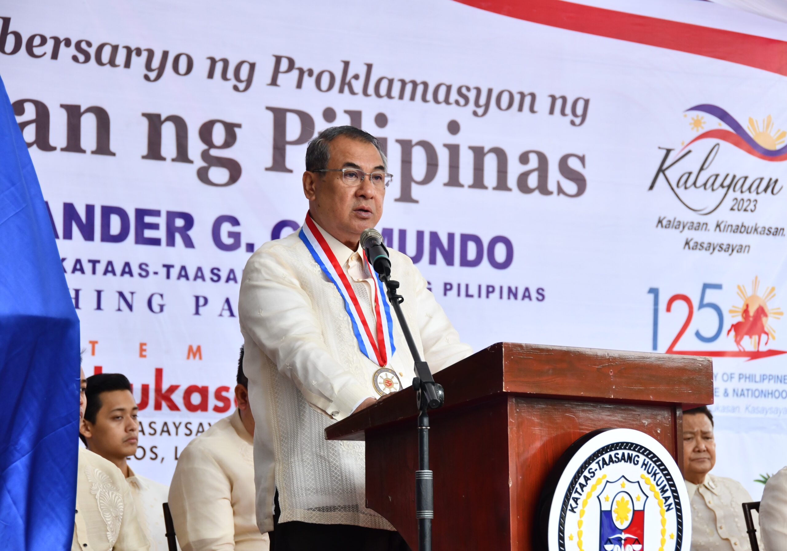 Gesmundo emphasizes sovereignty, safeguarding freedom on 125th ...