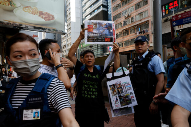 Police arrest 23 people in Hong Kong