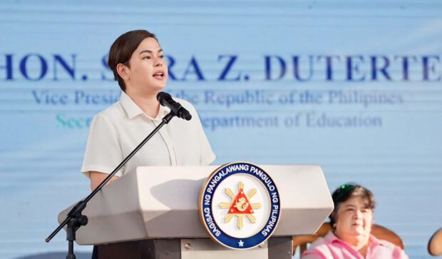 Vice President Sara Duterte took a swipe at Cavite Rep. Elpidio Barzaga Jr. for saying House Speaker Martin Romualdez had a hand in her decision to run for vice president