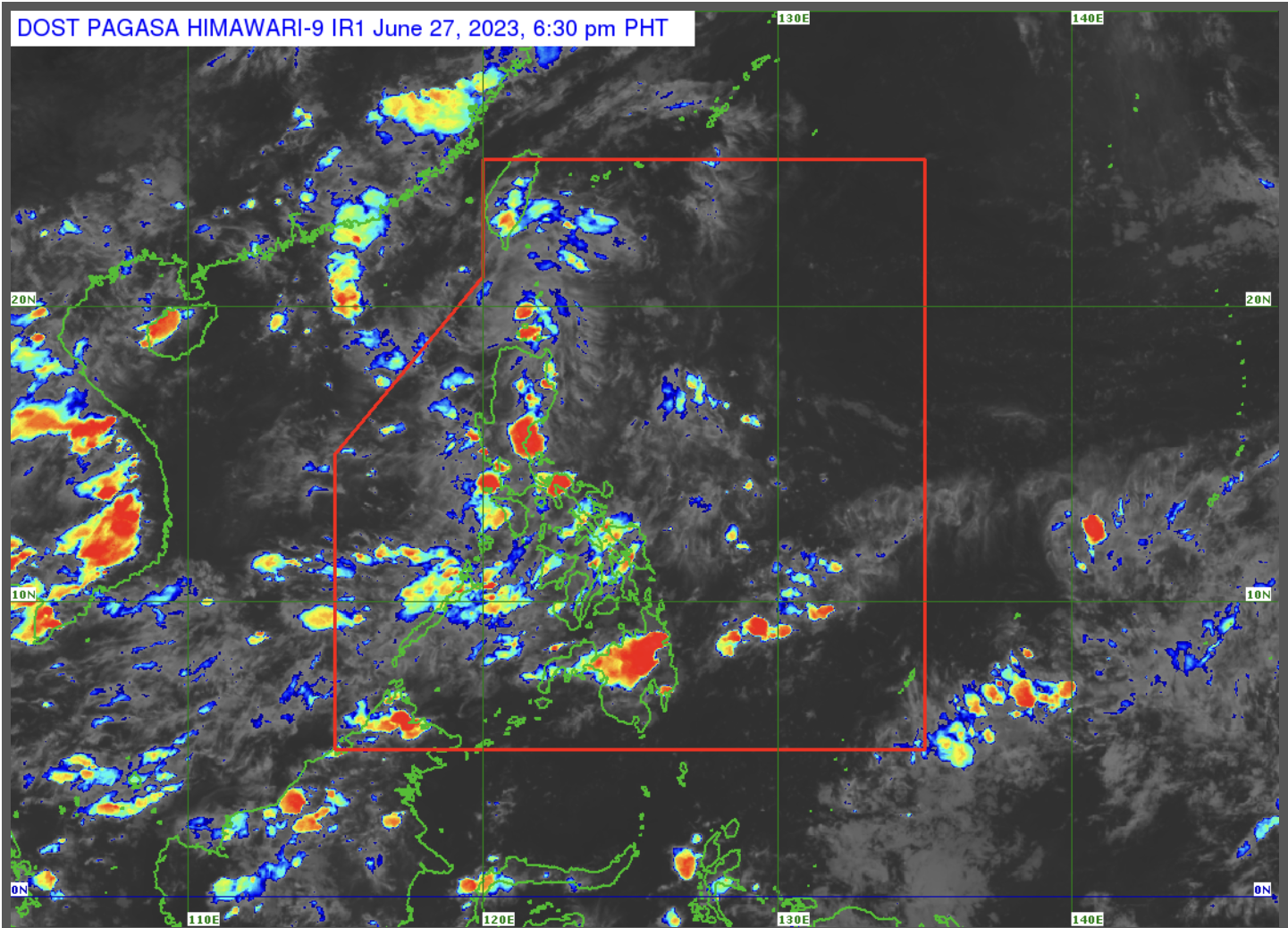 Wet, cloudy Wednesday in parts of Luzon, Visayas; fair weather in rest of PH