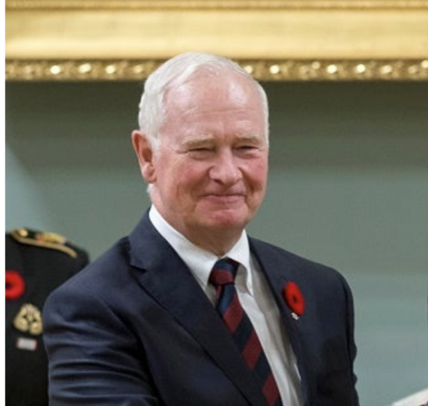 Former governor general David Johnston resigns.