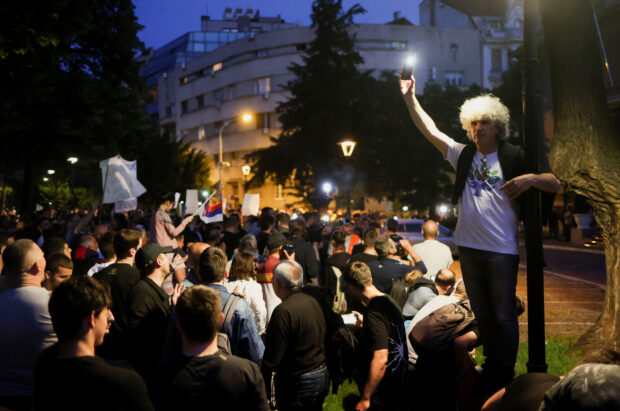 Serbia's anti-government protest