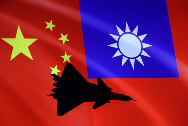 Taiwan activates air defense 