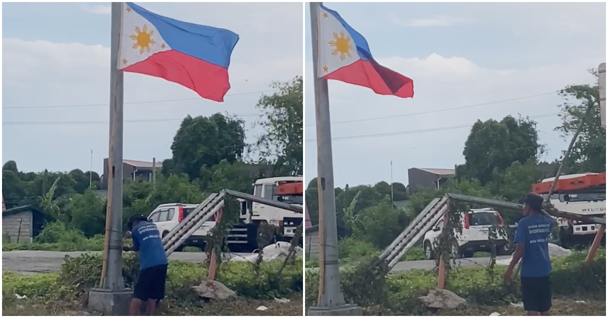 Fermin Valdez, a 67-year-old pedicab driver, inspires Filipino netizens on the celebration of the Philippines’ 125th Independence Day as he shows an act of patriotism by saluting the Philippine flag he stumbles upon in Kawit, Cavite.