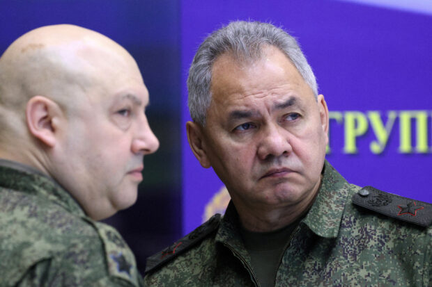 Where are Russia's top generals