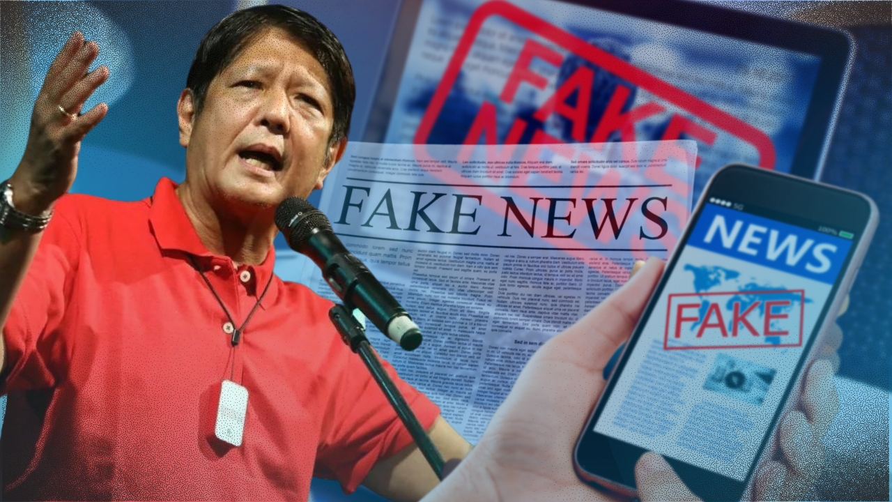 Bongbong Marcos promotes FOI: 'Fake news should have no place in modern society'