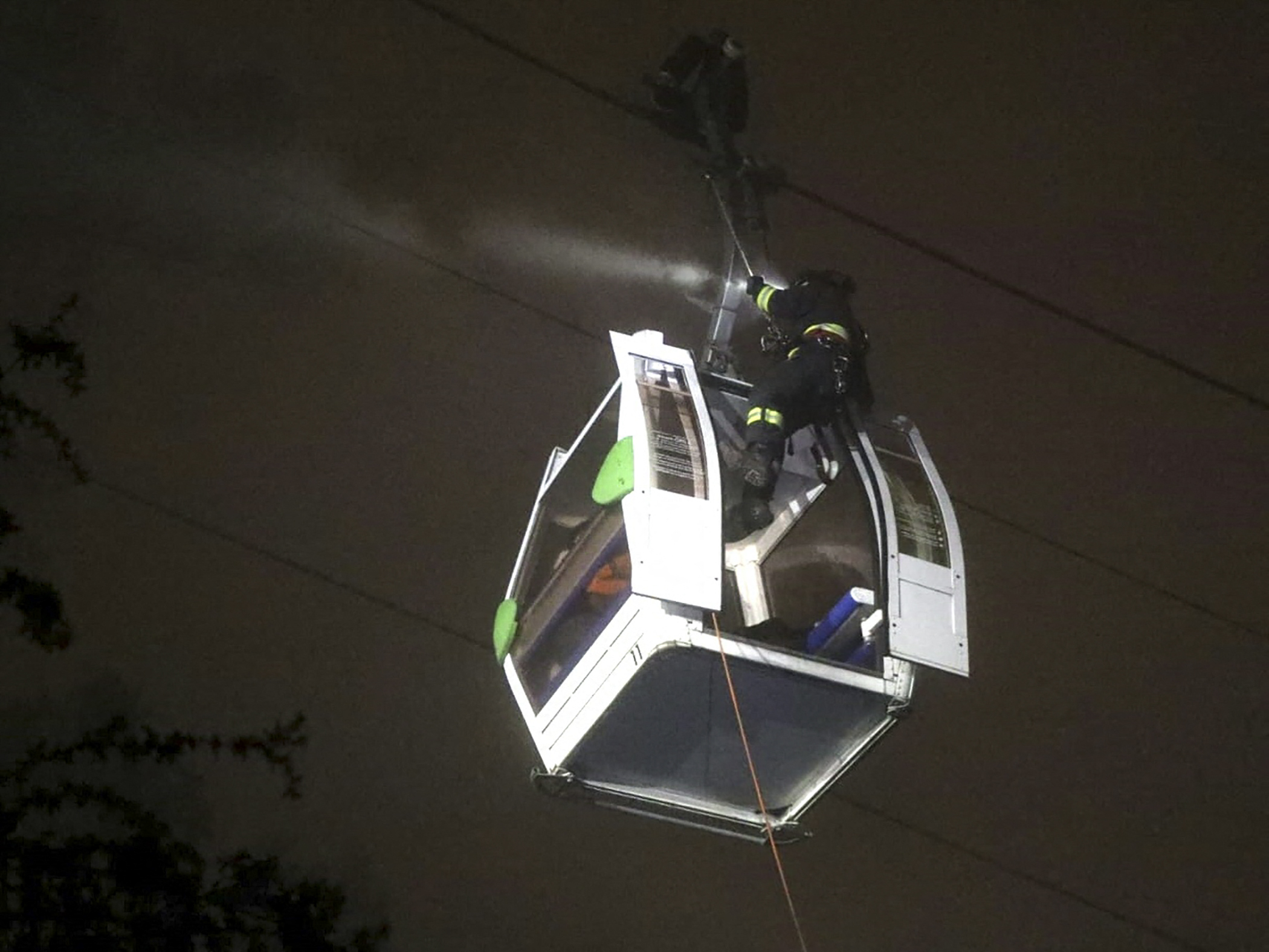 Firefighters Rescue Dozens Stranded Mid-Air in Cable Car in Ecuador