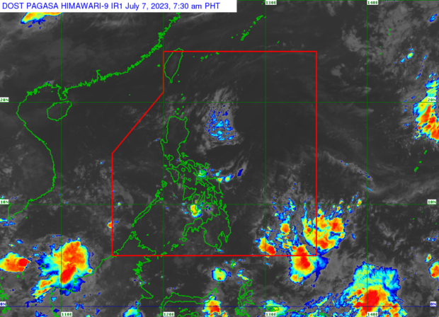 Pagasa says fair but humid weather conditions will dominate most of the country