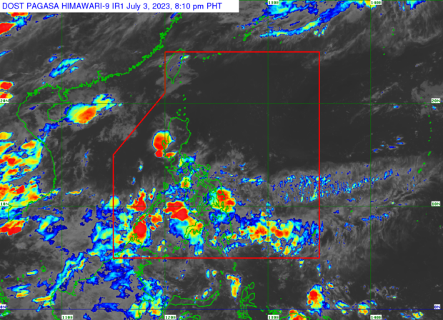 The intertropical convergence zone (ITCZ) is forecast to continue bringing rain over parts of Visayas and Mindanao on Tuesday, said the Philippine Atmospheric, Geophysical, and Astronomical Services Administration (Pagasa).