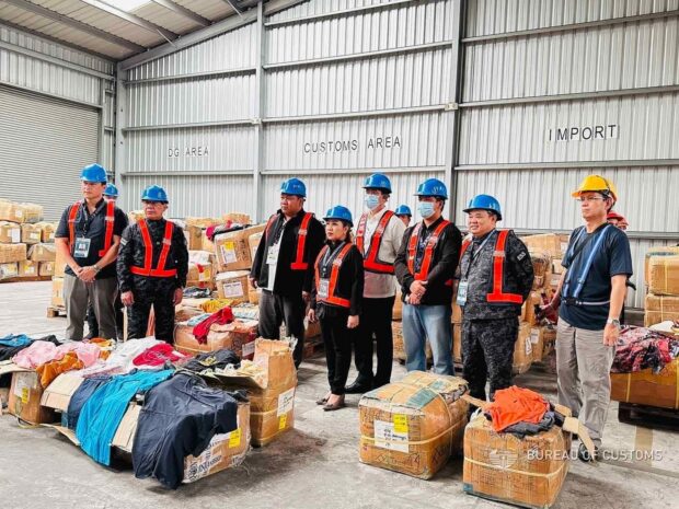 P240 million worth of counterfeit 'branded' goods seized in Subic Freeport.