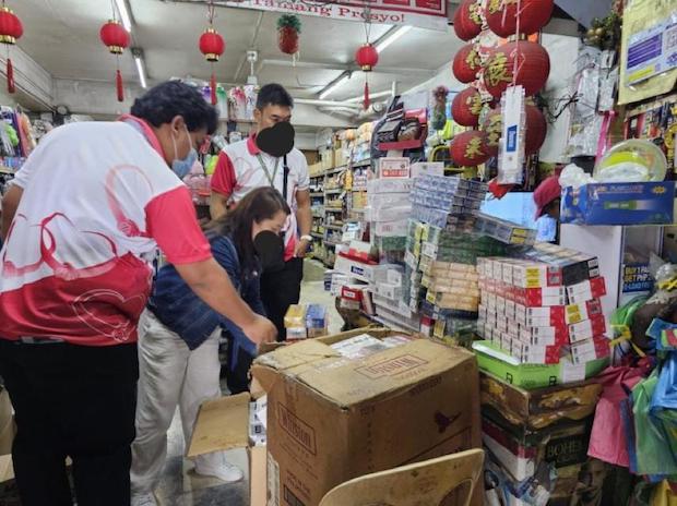 Valenzuela BIR raid of grocery store
