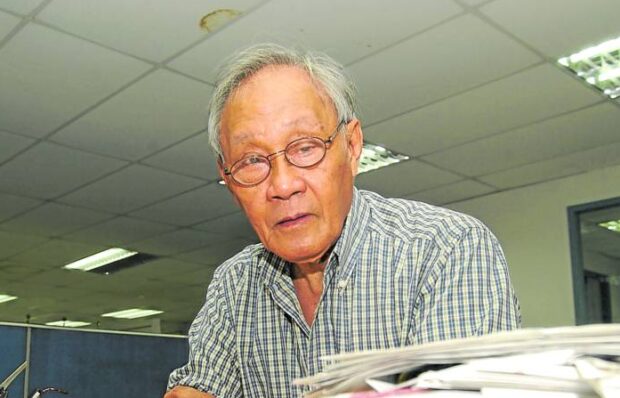 Veteran newsman, author Amando Doronila; dies at 95