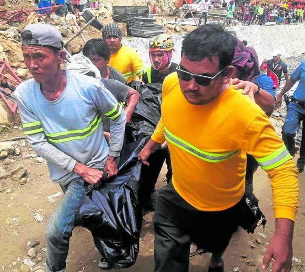 5 workers die as bridge collapses in Davao City.