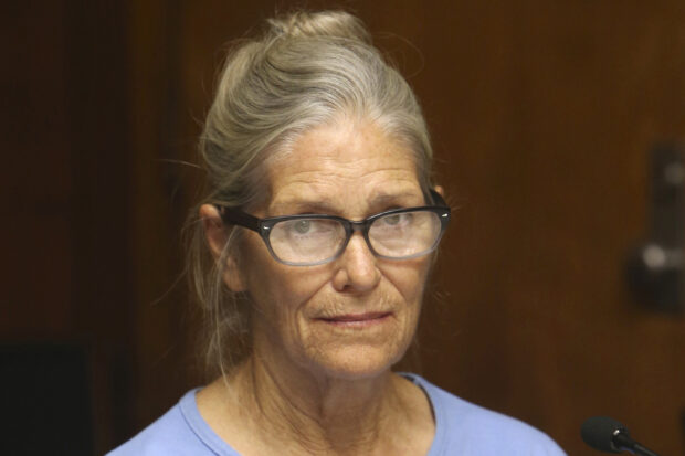 California’s governor announced Friday that he won’t ask the state Supreme Court to block parole for Charles Manson follower Leslie Van Houten
