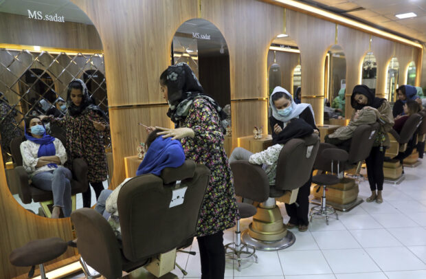 The Taliban announces that all beauty salons in Afghanistan must now close as a one-month deadline ended,