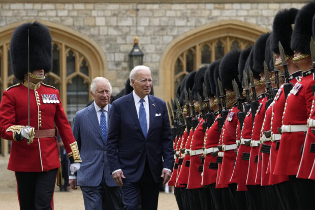 Biden and King Charles III 