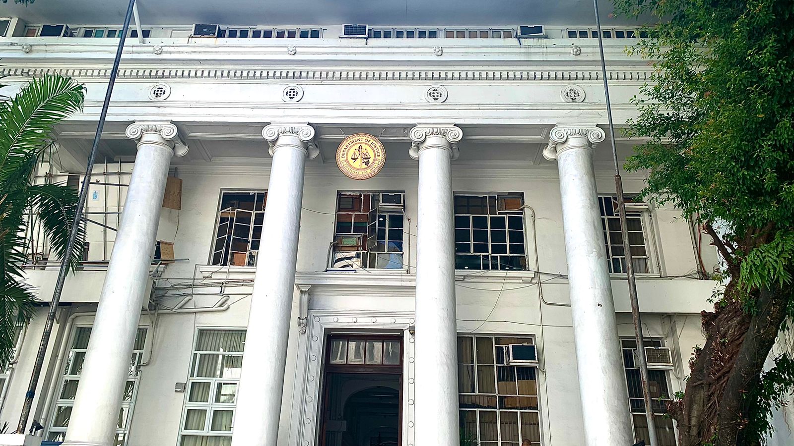 Department of Justice (DOJ) facade