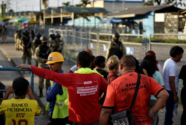 FILE PHOTO: Riot at the Penitenciaria del Litoral prison, in Guayaquil