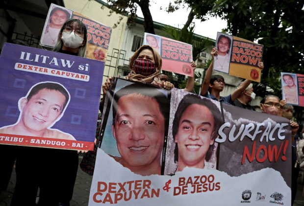 AFP, PNP deny holding 2 missing Cordillera activists