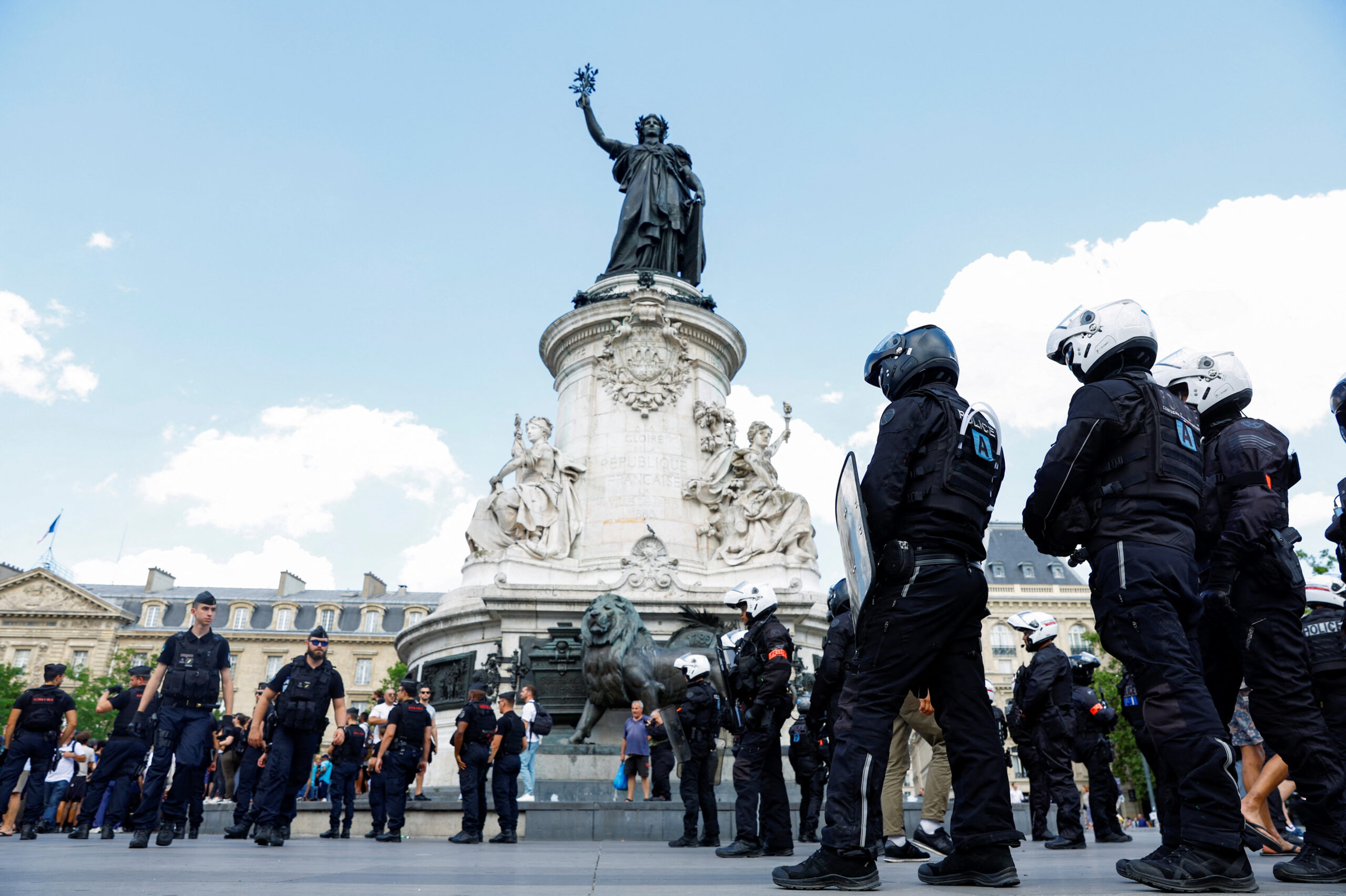 франция протест