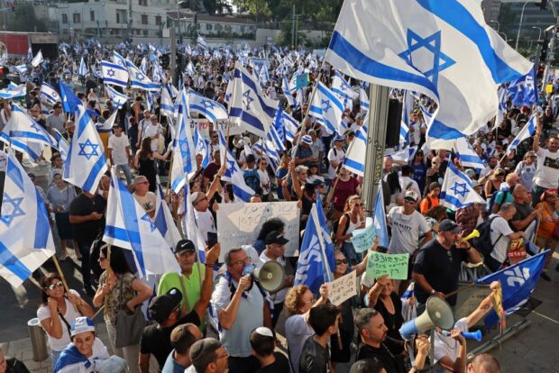 ISRAEL-POLITICS-PROTEST