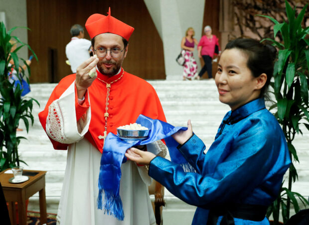 Pope visit to Mongolia