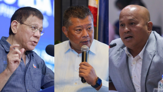 Duterte, Bato better skip countries with ICC reach – Remulla