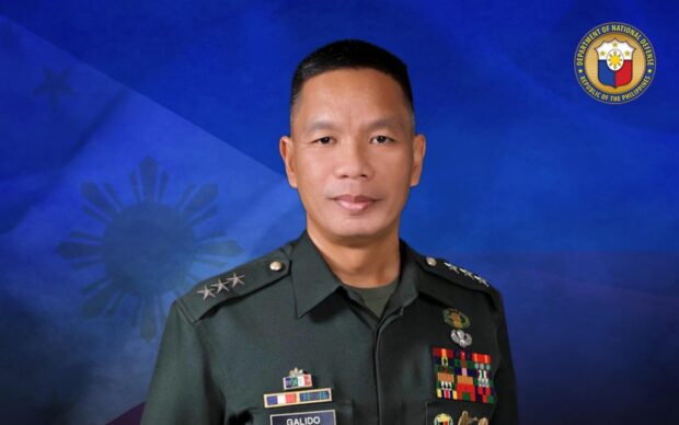 Roy Galido is new Philippine Army chief