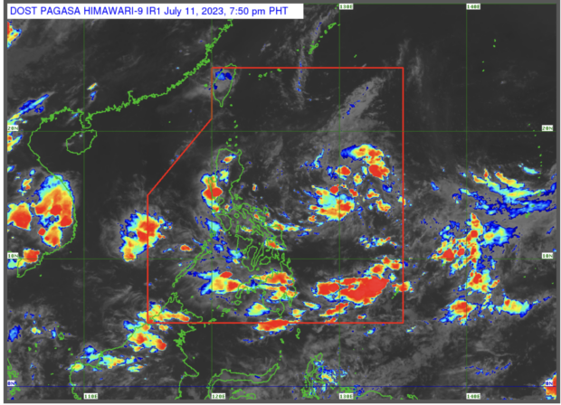 The cloud cluster inside the Philippine area of Responsibility (PAR) has developed into a low-pressure area (LPA), which is expected to bring cloudy skies and rains in parts of the country on Wednesday.