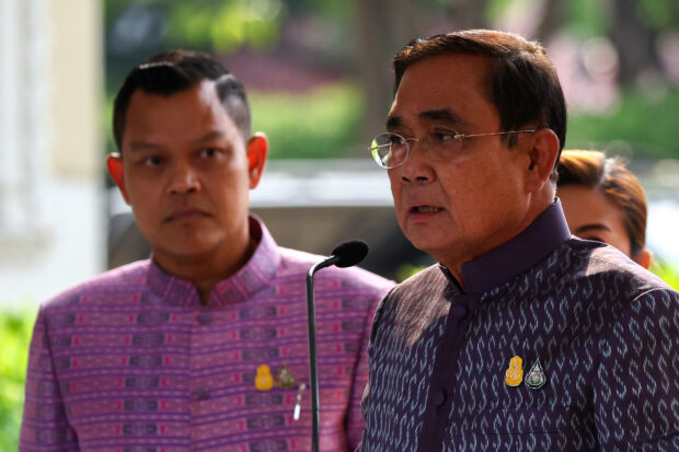 Thailand Prime Minister Prayuth announces retirement from politics.