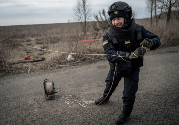 Ukraine humanitarian demining