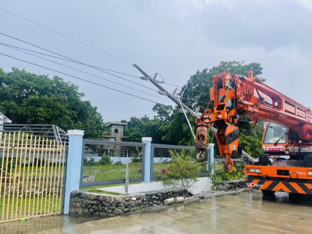Electricity and water services have yet to be restored on Thursday, July 27, in Ilocos Norte province in the wake of Typhoon Egay (international name Doksuri).