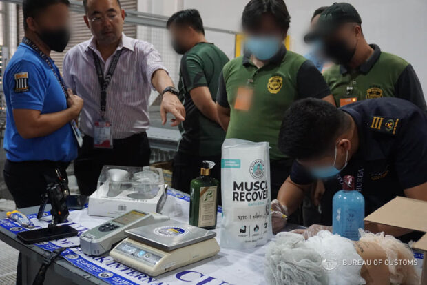 BOC shabu seized from California shipment