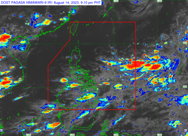 Fair weather will continue to prevail throughout the country on Tuesday, said the Philippine Atmospheric, Geophysical, and Astronomical Services Administration (Pagasa).