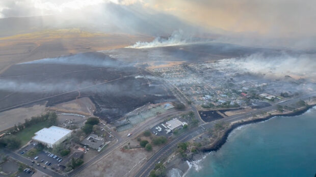 Maui county sues Hawaiian Electric for negligence leading to fires