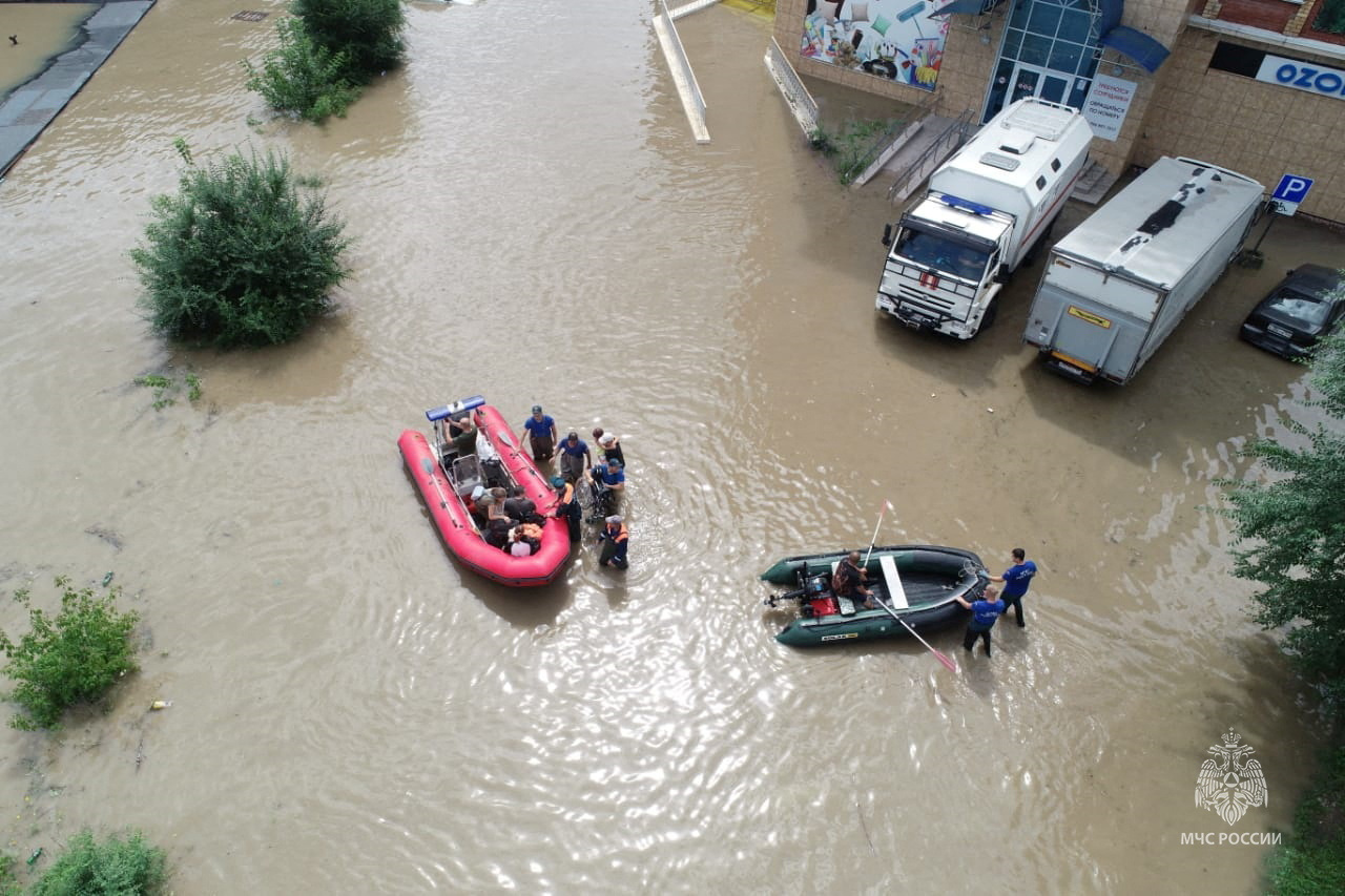 Russia Cleans Up After Typhoon Khanun Floods Thousands Of Homes