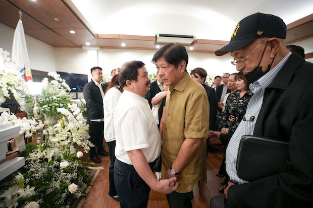 Bongbong Marcos, other gov’t execs pay respects to Susan 'Toots' Ople