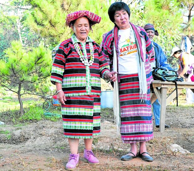 Ibaloy women in native attire
