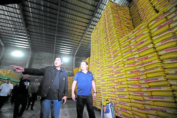 House Speaker Ferdinand Martin Romualdez said on Sunday that the Bureau of Customs (BOC) needs to do more warehouse inspections to battle rice hoarders in the country.