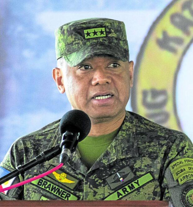 Armed Forces of the Philippines (AFP) Chief of Staff General Romeo Brawner Jr. REUTERS