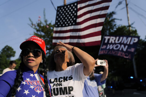 Trump supporters show support outside Georgia jail ahead of his expected surrender