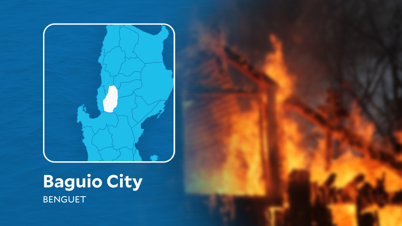 Fire razes homes, displaces 15 people in Baguio