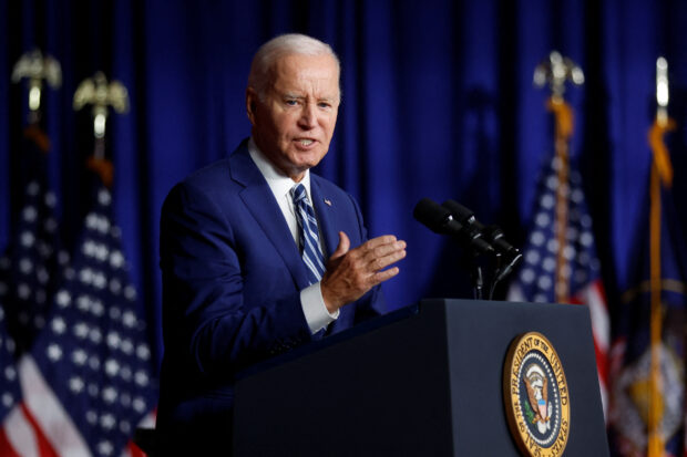 U.S. President Joe Biden visits George E. Wahlen Department of Veterans Affairs Medical Center in Salt Lake City