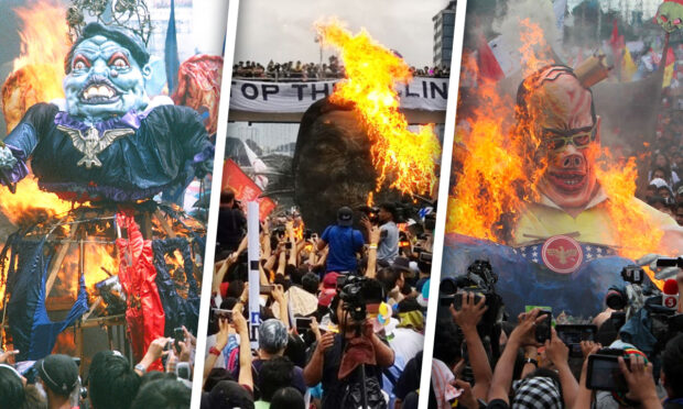 Artist defends burning of 'Doble Kara' effigy during Sona: Freedom of expression