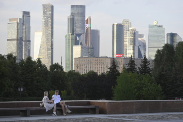 Drone attacks in Moscow's glittering business district 